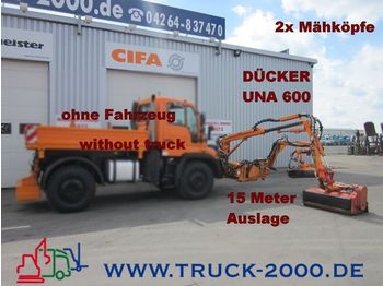 UNIMOG Dücker UNA600 Böschungsmäher 2 Mähköpfe-15 Meter - Utility/ Special vehicle
