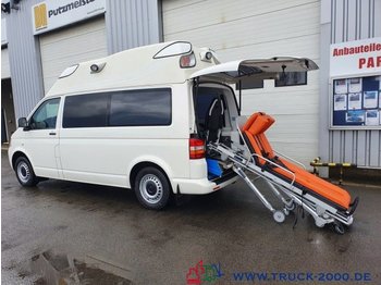 Ambulance Volkswagen T5 Krankentransport inkl Trage Rollstuhl Scheckh: picture 1