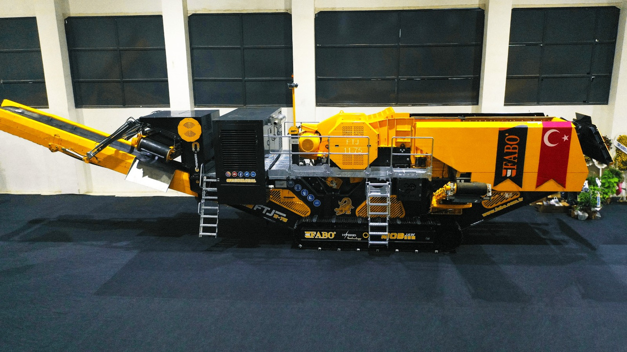 FABO MOBILE JAW CRUSHER - Jaw crusher: picture 5