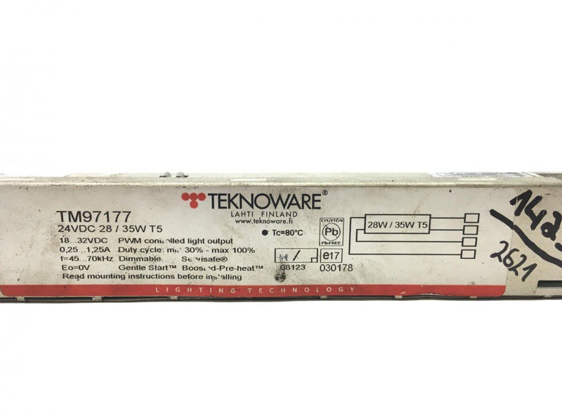 Teknoware B12M (01.99-) - Electrical system: picture 5
