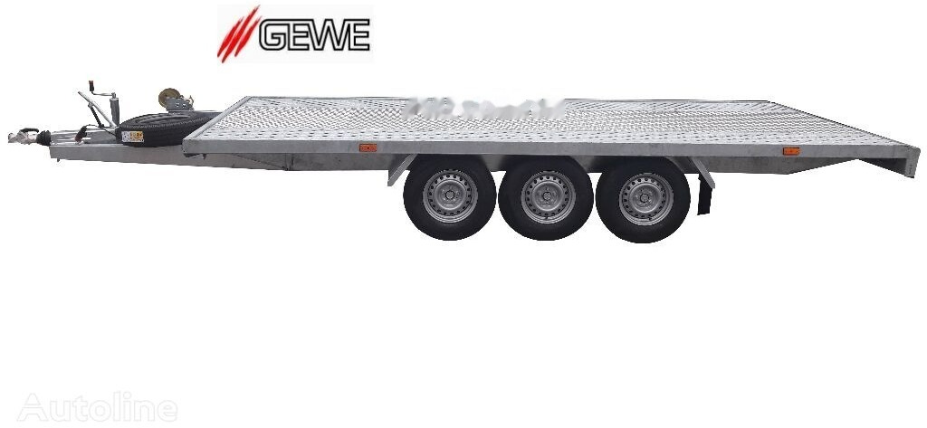 Gewe Laweta 3 osiowa 5x2,1 m - B3500 A/1 - Autotransporter trailer: picture 5