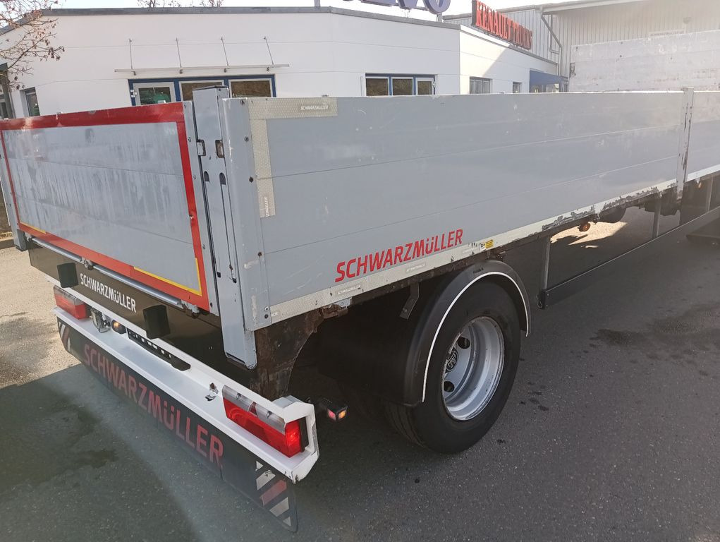 Schwarzmüller T-AZ 2-A BAUSTOFF-PLATEAUANHÄNGER JUMBO BPW  - Dropside/ Flatbed trailer: picture 5