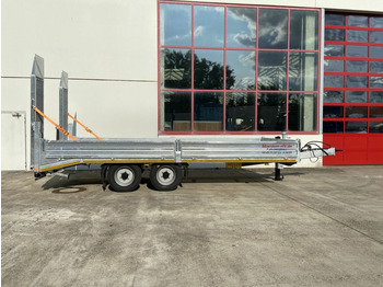 Möslein  Neuer Tandemtieflader, 6,20 m Ladefläche, Stahl  - Low loader trailer: picture 1