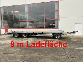 Möslein  3 Achs Tieflader gerader Ladefläche 9 m, Neufah  - Low loader trailer: picture 1