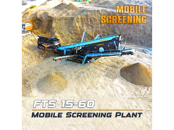 FABO FTS 15-60 MOBILE SCREENING PLANT 150-220 TPH | AVAILABLE IN STOCK - Mobile crusher: picture 1