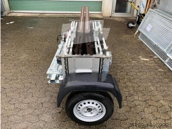  Faltos mini Tieflader faltbarer Anhänger, 750 kg, 2000 x 1000 x 300 mm - Car trailer: picture 1