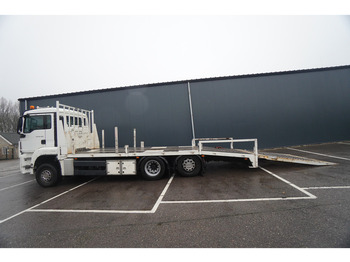 MAN TGS 26.320 6X2 CAR/MACHINE TRANSPORT 633.700KM - Autotransporter truck: picture 1