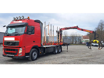 Volvo FH 500 Holz 6x4 Loglift 115Z 80 - Timber truck: picture 1