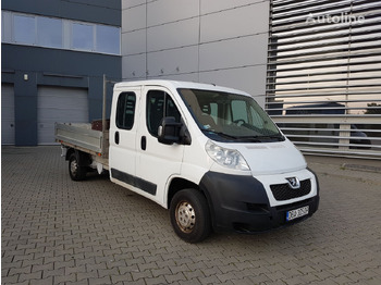 Peugeot BOXER doka 7 person osób brygadowy HAK skrzyniowy EURO - Open body delivery van: picture 1