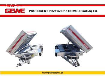 Gewe Kiper 3 stronny 3x1,8m - P3500 F/4 - Tipper trailer: picture 1