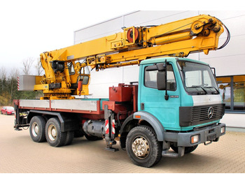 Mercedes-Benz SK 2629 6x4 V8 MKG HMK 650 TA 2A2 Dachdeckerkran - Dropside/ Flatbed truck: picture 1
