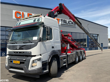 Volvo FMX 500 8x4 HMF 32 Tonmeter laadkraan - Cable system truck: picture 1