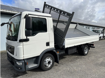 MAN TGL 8.190 BL 3-Seiten Kipper 2xAHK Maul-u. Kugel - Tipper van: picture 1
