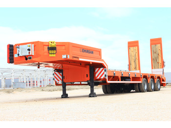 EMIRSAN Immediate Delivery From Stock - 3 Axle 60 Tons Capacity Lowbed - Low loader semi-trailer: picture 1
