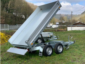 Saris PK 30 Dreiseitenkipper elektr. mit Rampenschächten, Kipper - Tipper trailer: picture 1