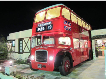 BRITISH BUS traditional style shell for static / fixed site use - Double-decker bus: picture 1