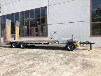 New Low loader trailer for transportation of heavy machinery Möslein T 3-6,60 VB  3 Achs Tieflader- Anhänger, Luftgefedert, Verbreiterung: picture 4