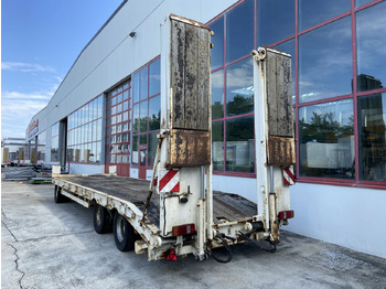 Low loader trailer for transportation of heavy machinery Müller Mitteltal PT 30 3 Achs Tieflader 9,20 m Ladefläche: picture 2 Low loader trailer for transportation of heavy machinery Müller Mitteltal PT 30 3 Achs Tieflader 9,20 m Ladefläche: picture 2