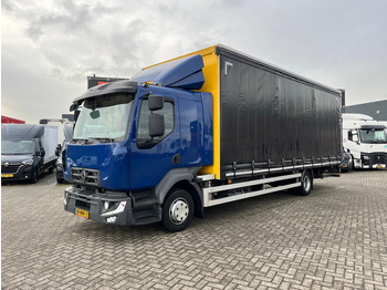 Curtainsider truck RENAULT D 240