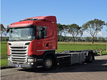 Container transporter/ Swap body truck Scania G410 4X2 RETARDER WB550: picture 2