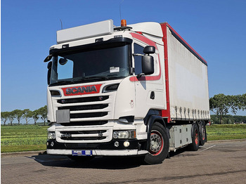 Curtainsider truck SCANIA R 520