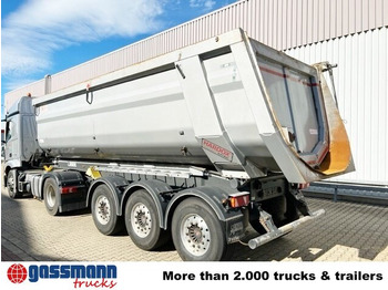 Tipper semi-trailer Carnehl CHKS34/HS, Stahlmulde ca. 29m³, HARDOX,: picture 5