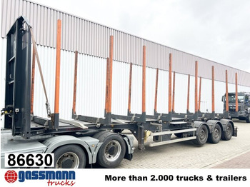Timber semi-trailer