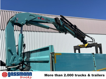 Tipper, Crane truck MAN TGM 18.290 4X2 BL mit Kran Hyva HB 150C: picture 4