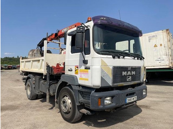 Tipper, Crane truck MAN 19.293: picture 4 Tipper, Crane truck MAN 19.293: picture 4