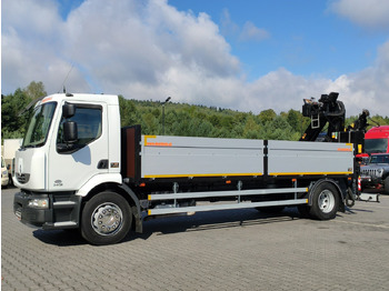 Dropside/ Flatbed truck, Crane truck Renault Midlum 180.240DXI + HDS HYVA HB170E2 Udzwig 3.6Tony: picture 3 Dropside/ Flatbed truck, Crane truck Renault Midlum 180.240DXI + HDS HYVA HB170E2 Udzwig 3.6Tony: picture 3