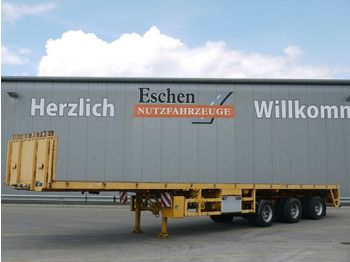 Dropside/ Flatbed semi-trailer ES-GE 3H.13 3.VOD-18-30, teleskopierbar 15.400 mm: picture 1