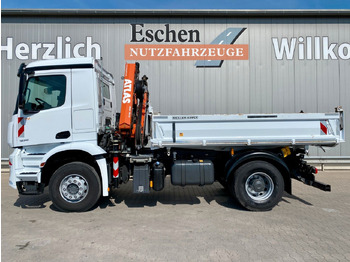 Tipper, Crane truck Mercedes-Benz Arocs 1836 | Atlas 126.3*5+6.Kreis*Funk*Navi*AHK: picture 3