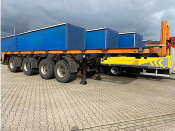 Dropside/ Flatbed semi-trailer WELLMEYER