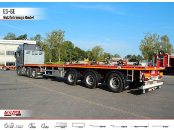 Dropside/ Flatbed semi-trailer FAYMONVILLE