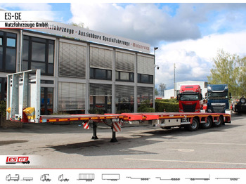 Dropside/ Flatbed semi-trailer FAYMONVILLE