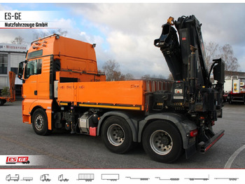 Dropside/ Flatbed truck MAN TGX 26.540