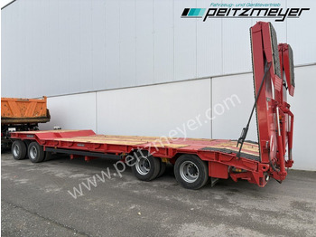 Low loader trailer GOLDHOFER 4 Achs Tieflader TU 4-2x2-32/80 hydr. Doppelrampen: picture 2 Low loader trailer GOLDHOFER 4 Achs Tieflader TU 4-2x2-32/80 hydr. Doppelrampen: picture 2