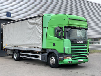 Curtainsider truck SCANIA 114