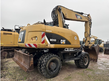 Wheel excavator CATERPILLAR M 316 D full Hydr. Top Zustand German machine !: picture 3