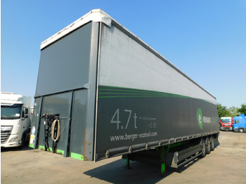 Curtainsider semi-trailer BERGER