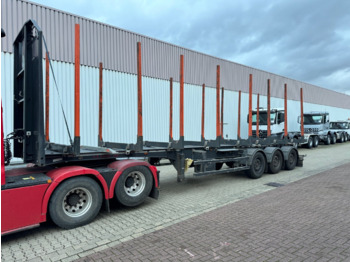 Timber semi-trailer