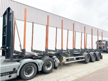 Timber semi-trailer