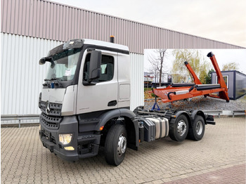 Skip loader truck MERCEDES-BENZ Arocs