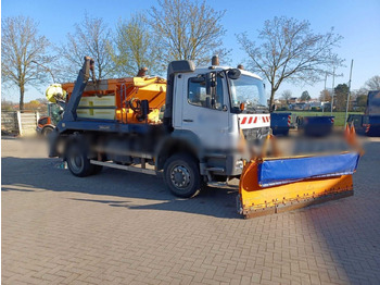Skip loader truck MERCEDES-BENZ Axor 1824