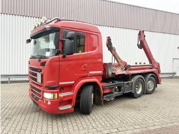 Skip loader truck SCANIA G 450
