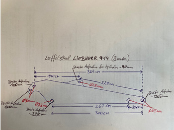 Frame/ Chassis for Excavator Löffelstiel Liebherr 914: picture 4 Frame/ Chassis for Excavator Löffelstiel Liebherr 914: picture 4