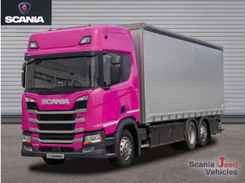 Curtainsider truck SCANIA R 410