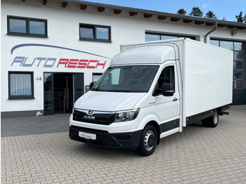 Closed box van MAN TGE 5.180