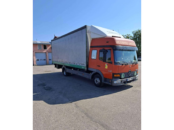 Curtainsider truck MERCEDES-BENZ Atego 818