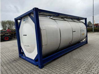 Tank container for transportation of chemicals CIMC 20FT ISO, 25.050L / 1-COMP / 3 BAFFELS / T11 / 4 manholes / ADR valid until 04/2027: picture 4 Tank container for transportation of chemicals CIMC 20FT ISO, 25.050L / 1-COMP / 3 BAFFELS / T11 / 4 manholes / ADR valid until 04/2027: picture 4